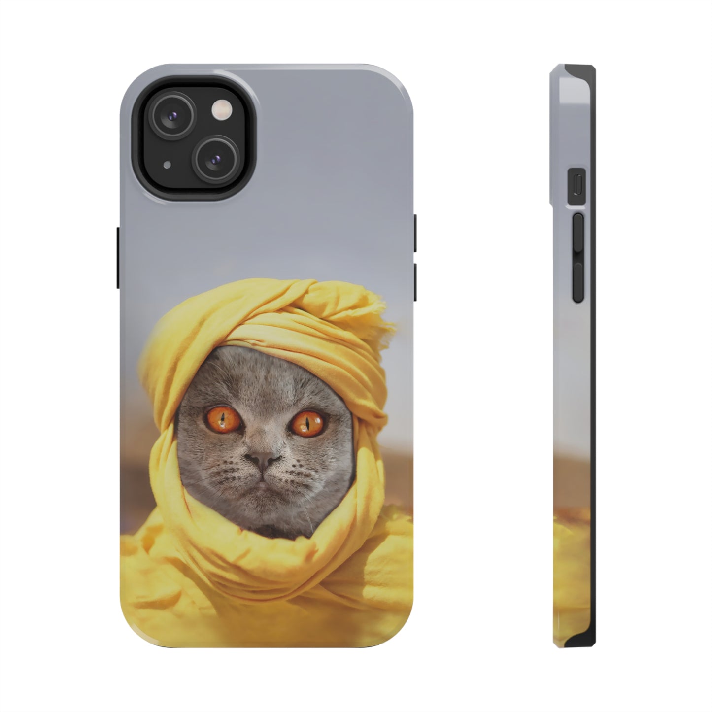 Protective iPhone Cases - Cat Man by Tegusuk