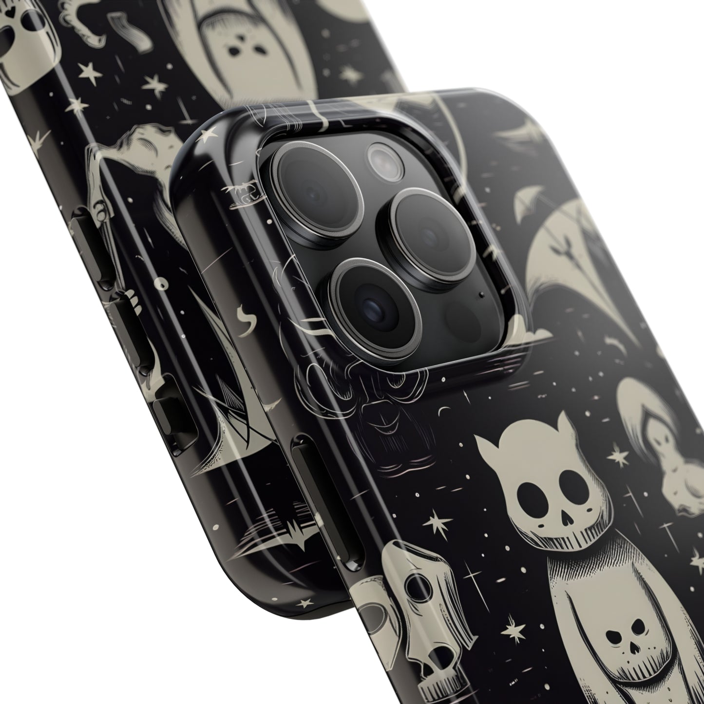Spooky Skull Patterns - Protective iPhone Cases