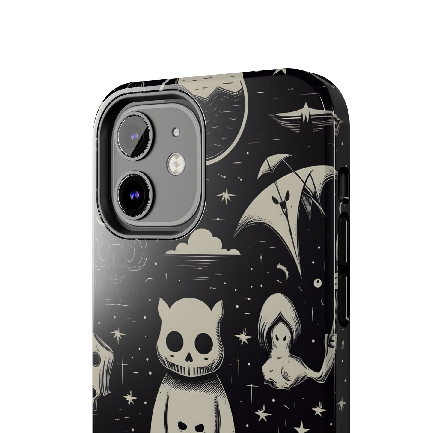 Spooky Skull Patterns - Protective iPhone Cases