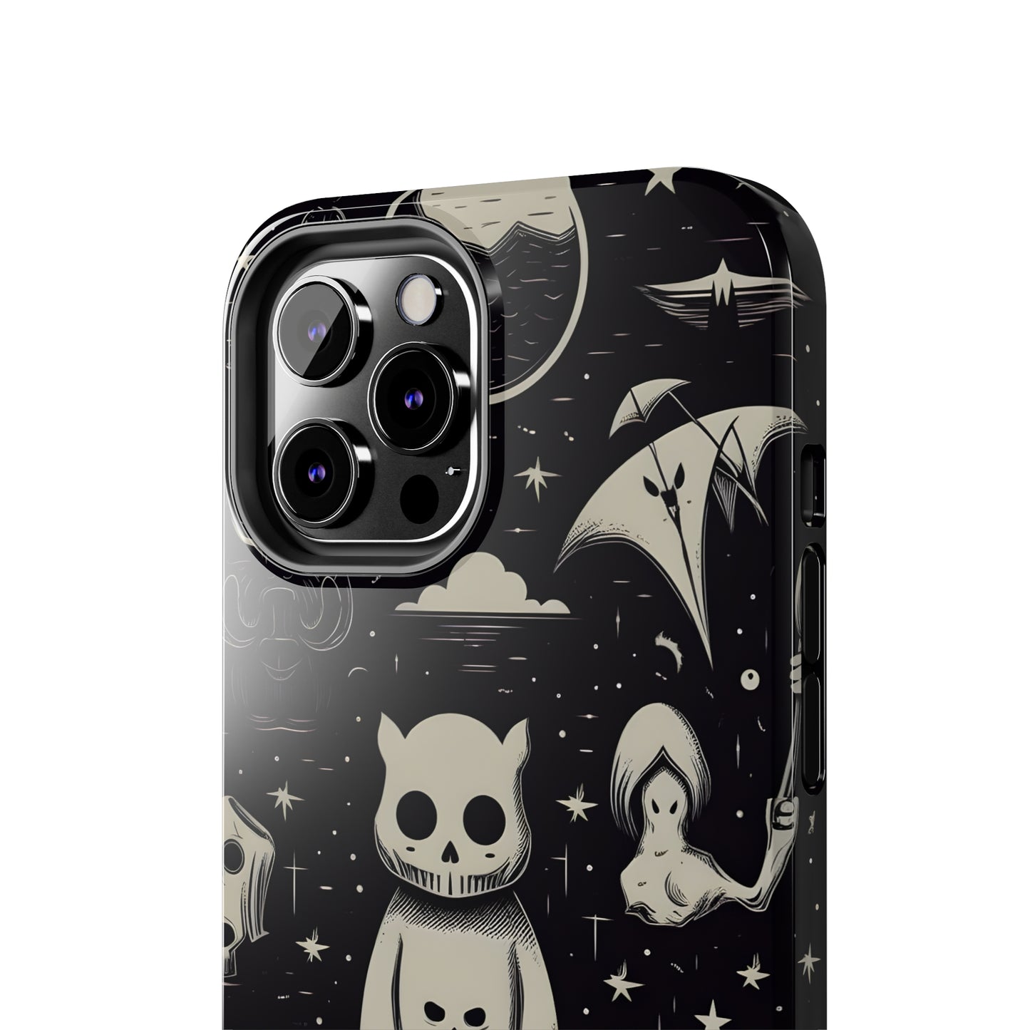Spooky Skull Patterns - Protective iPhone Cases