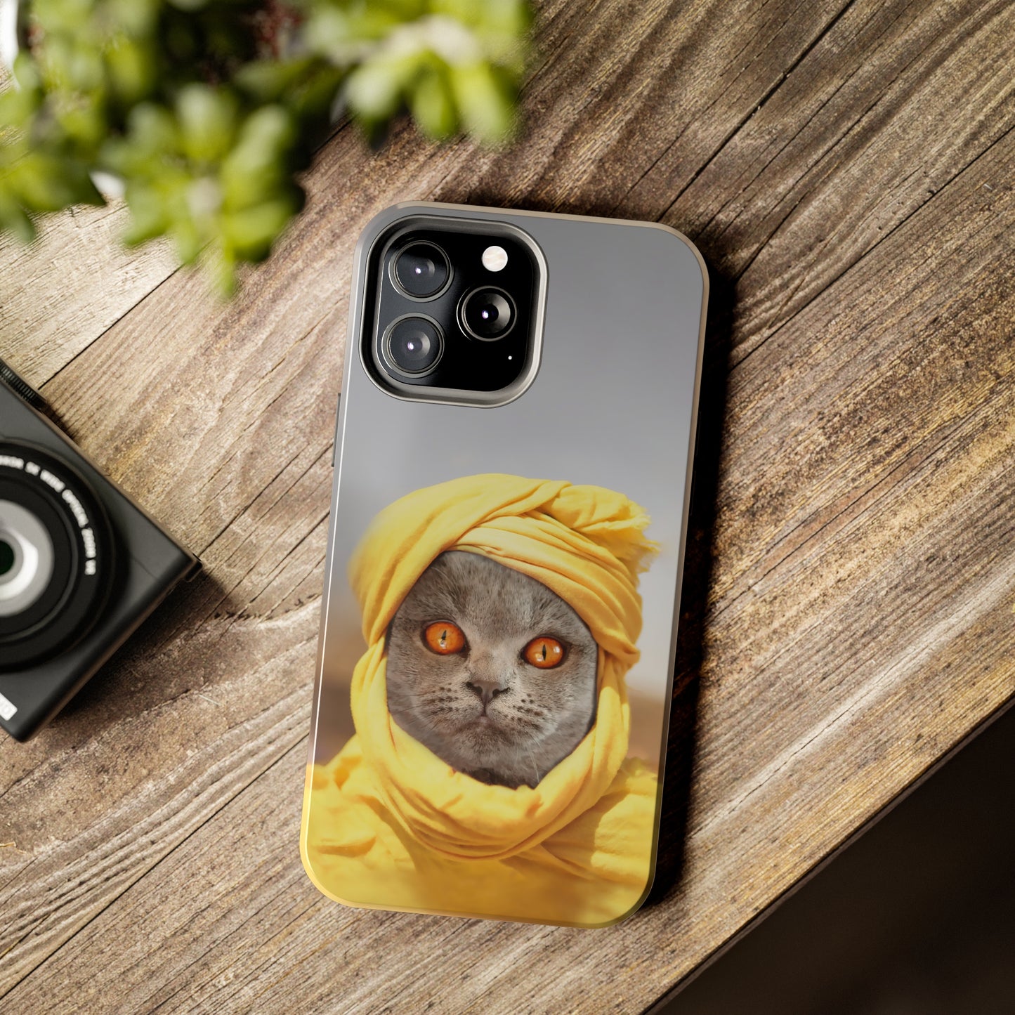 Protective iPhone Cases - Cat Man by Tegusuk