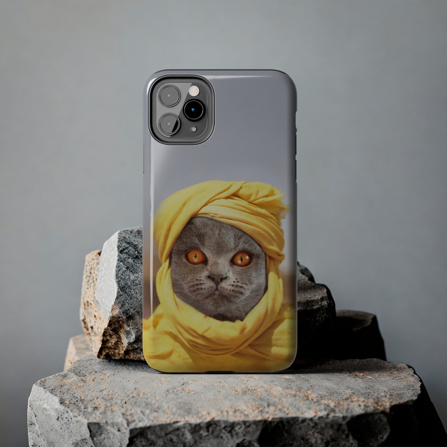 Protective iPhone Cases - Cat Man by Tegusuk