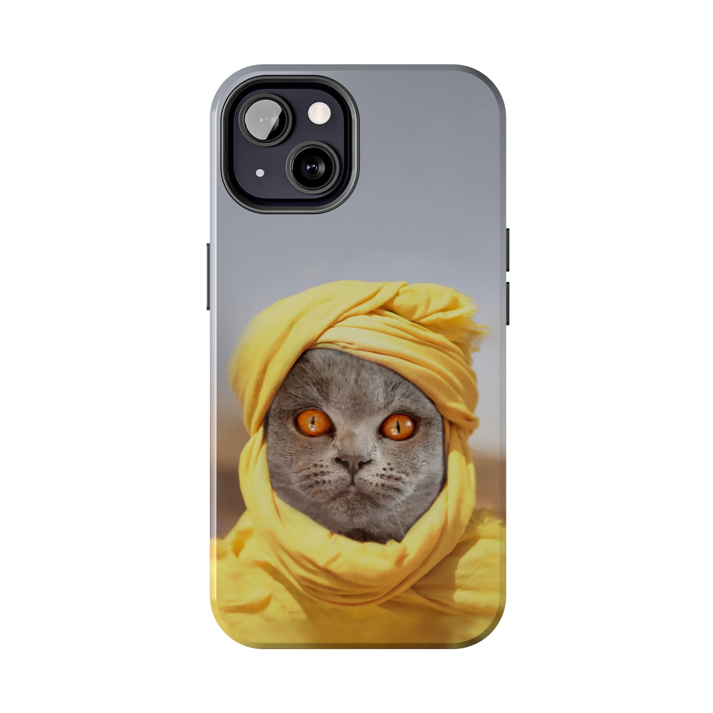 Protective iPhone Cases - Cat Man by Tegusuk