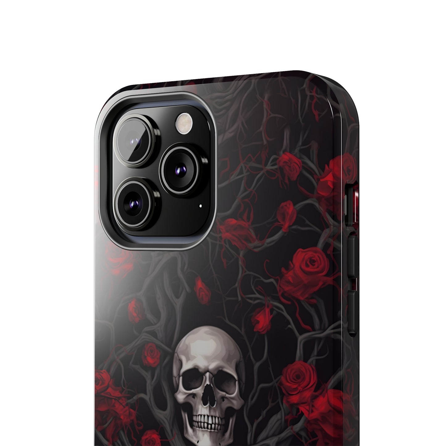 Skull and Roses - Tough iPhone Cases