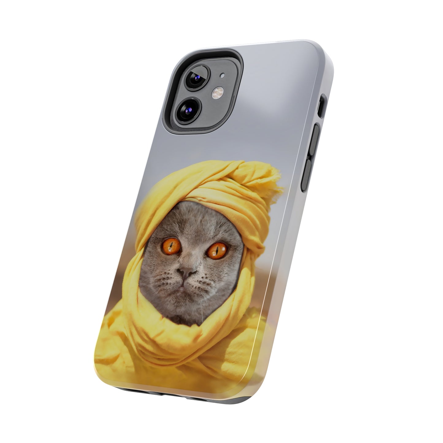 Protective iPhone Cases - Cat Man by Tegusuk