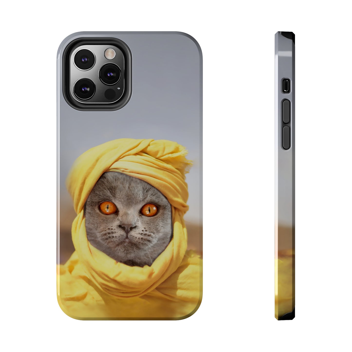 Protective iPhone Cases - Cat Man by Tegusuk