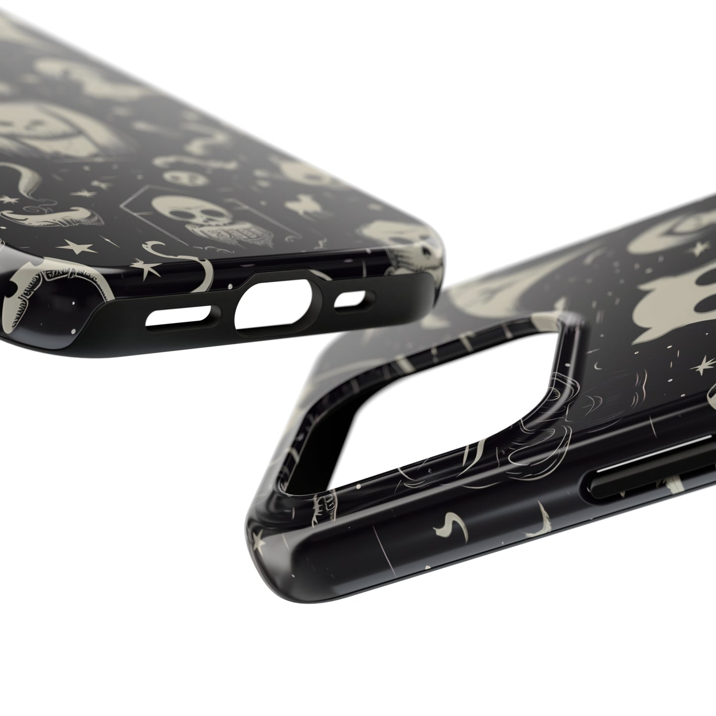 Spooky Skull Patterns - Protective iPhone Cases
