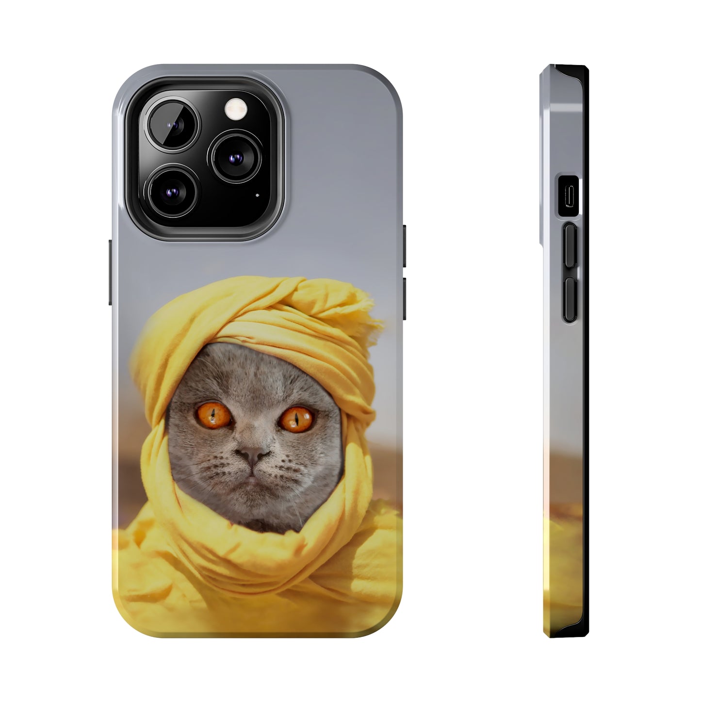 Protective iPhone Cases - Cat Man by Tegusuk