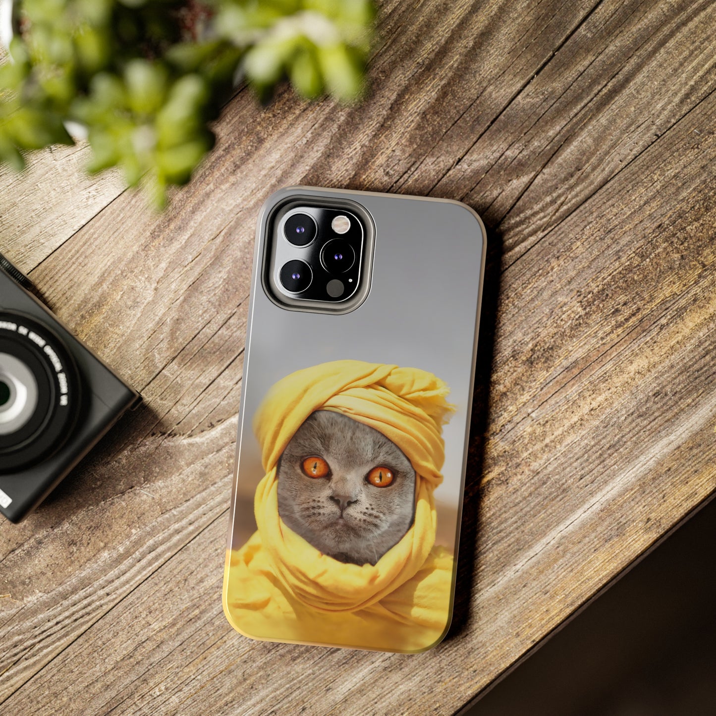 Protective iPhone Cases - Cat Man by Tegusuk