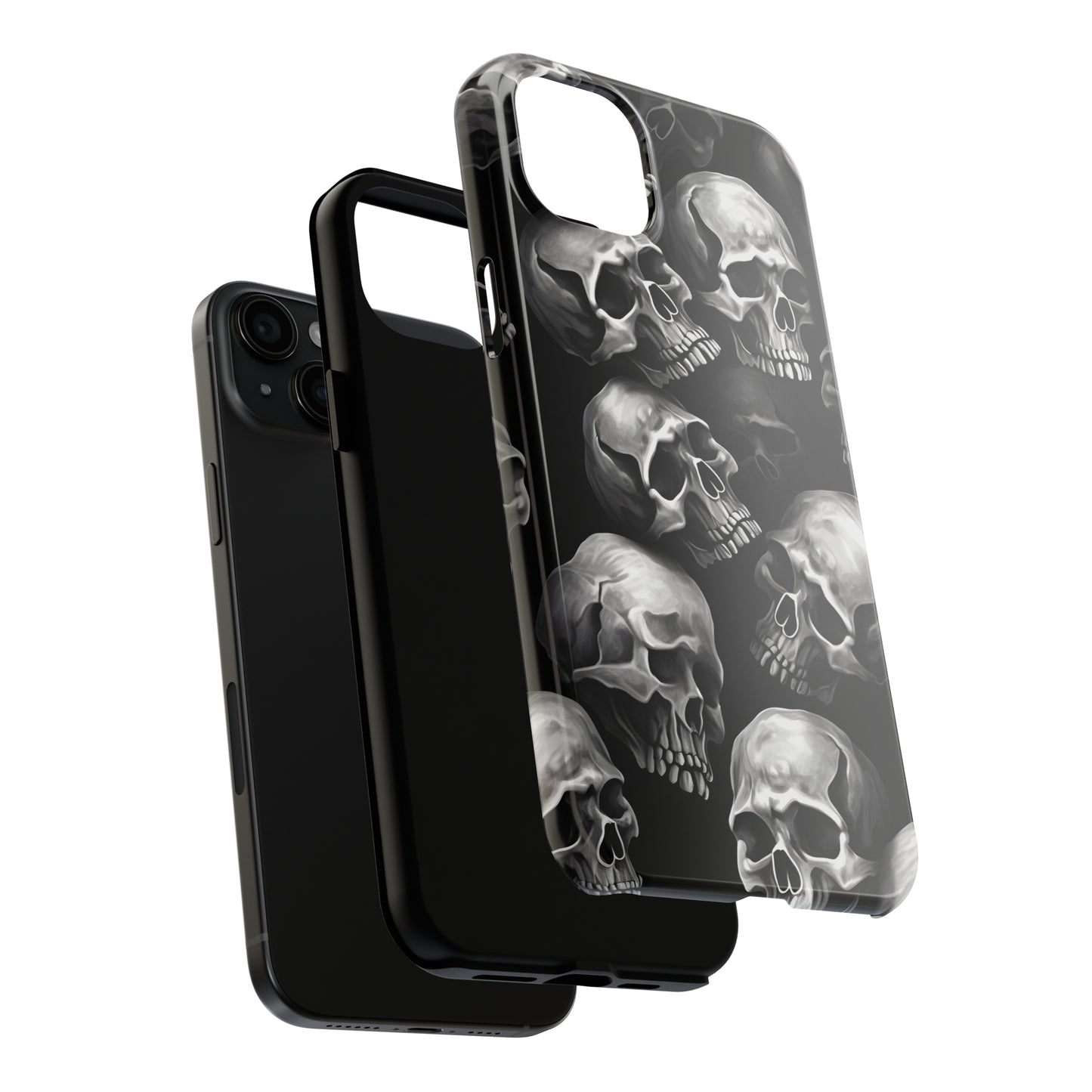 Gothic Skulls - Protective iPhone Cases