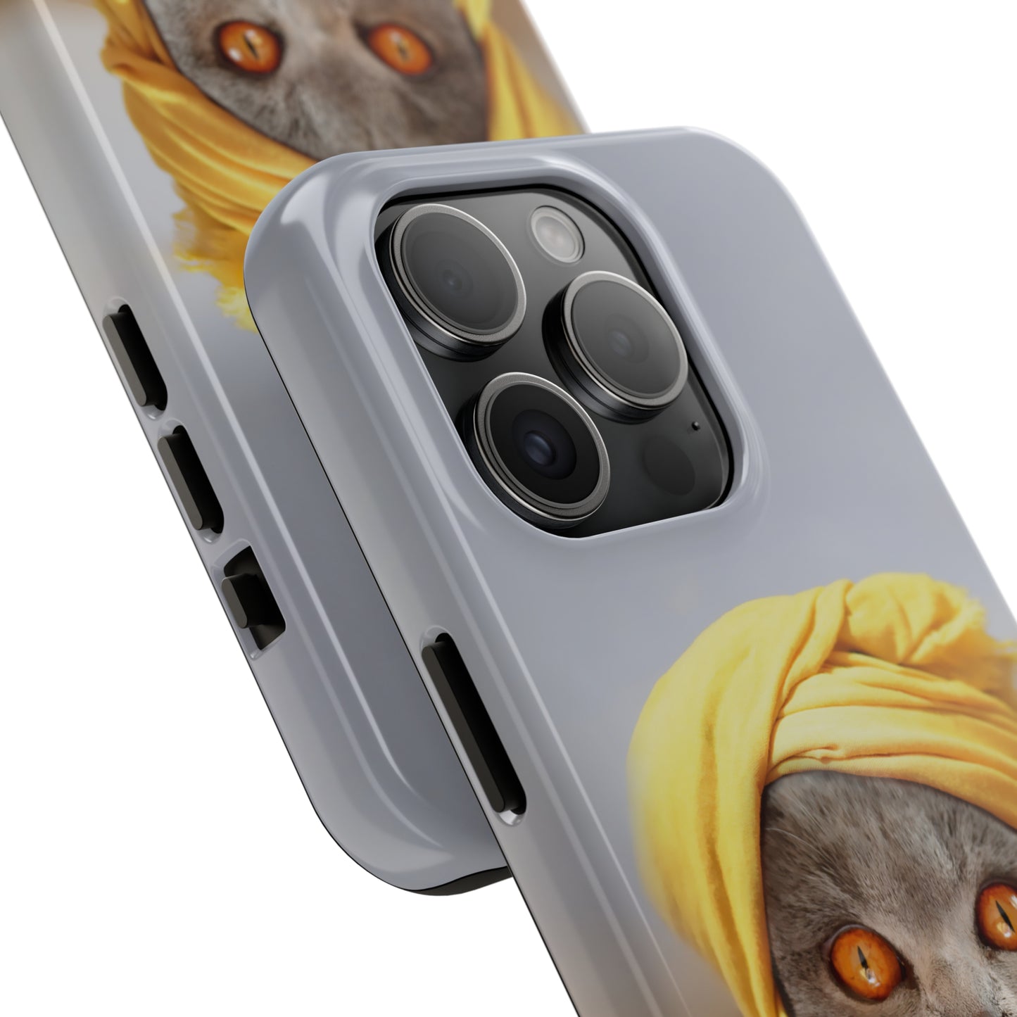 Protective iPhone Cases - Cat Man by Tegusuk