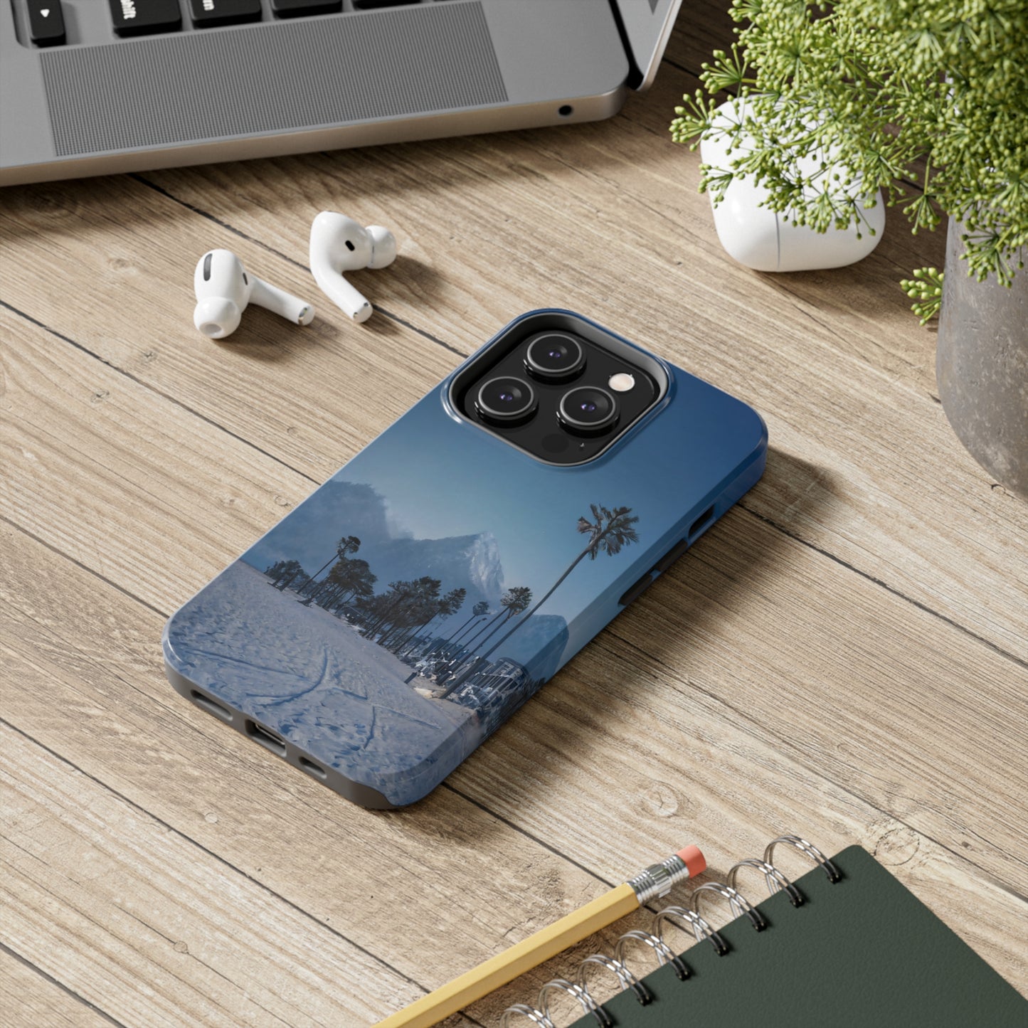 Protective iPhone Cases - Surreal Landscape by Tegusuk