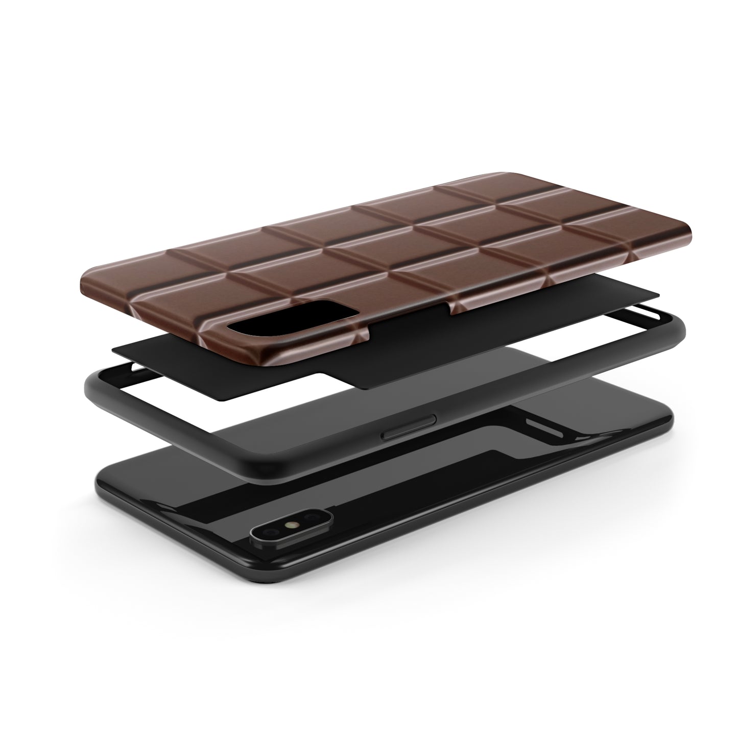 Protective iPhone Cases - Chocolate Bar by Tegusuk