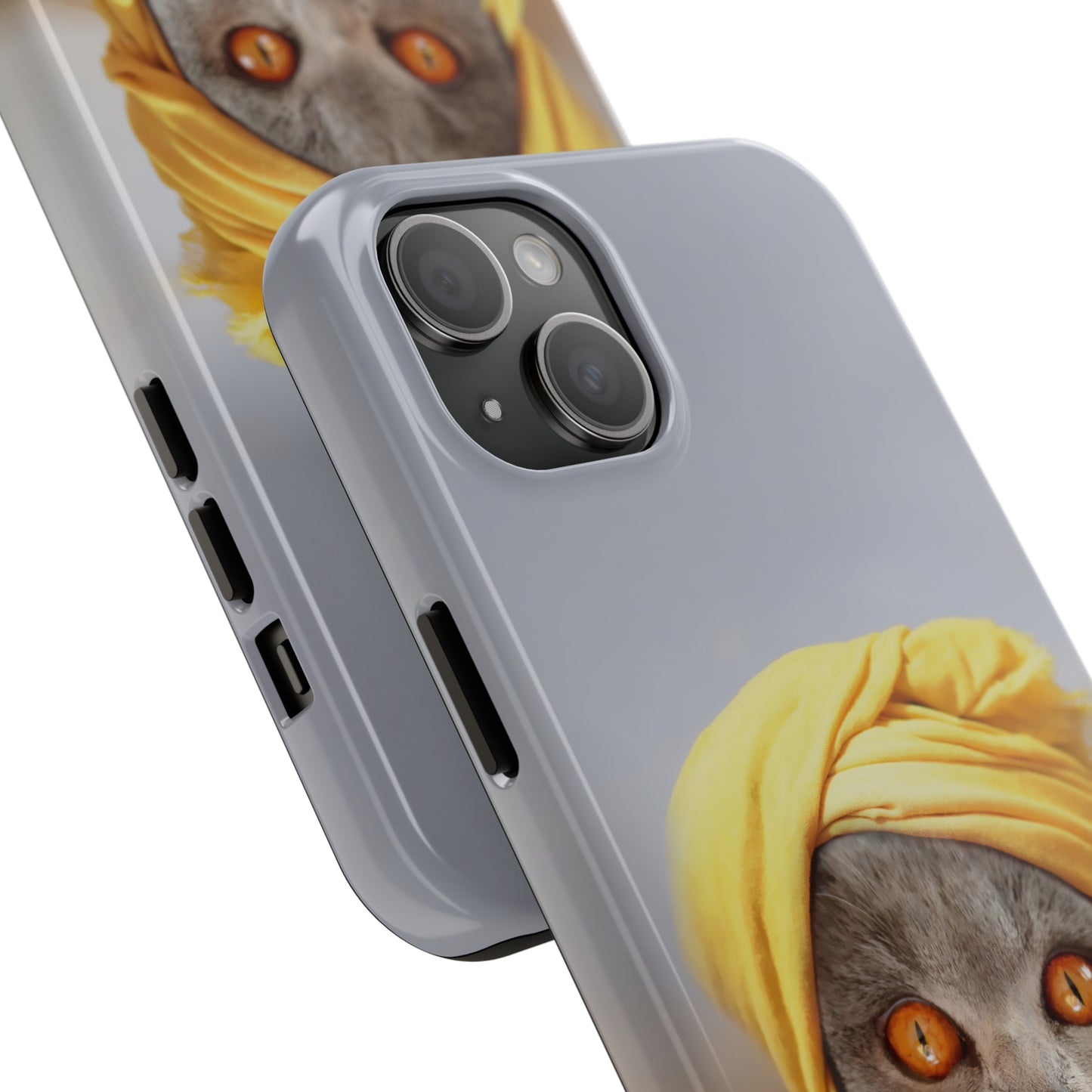 Protective iPhone Cases - Cat Man by Tegusuk