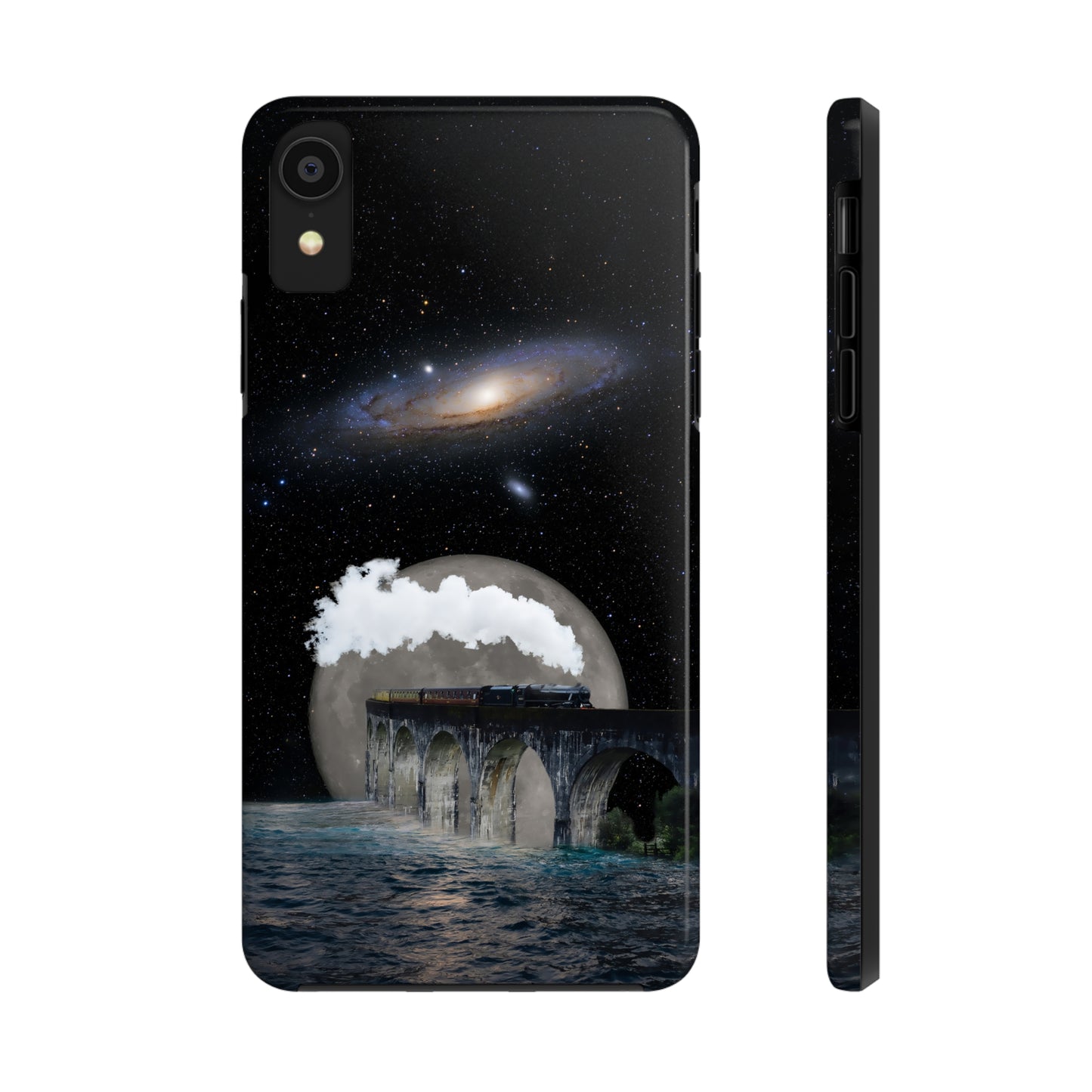 Protective iPhone Cases - Space Collage Art by Tegusuk
