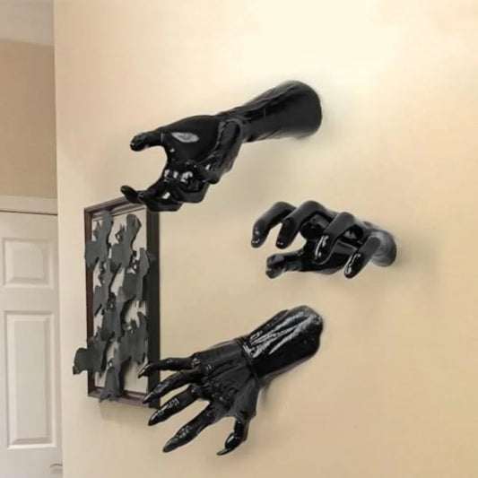 "The Muse's Reach" - Wall Mounted Gothic Hand Sconce