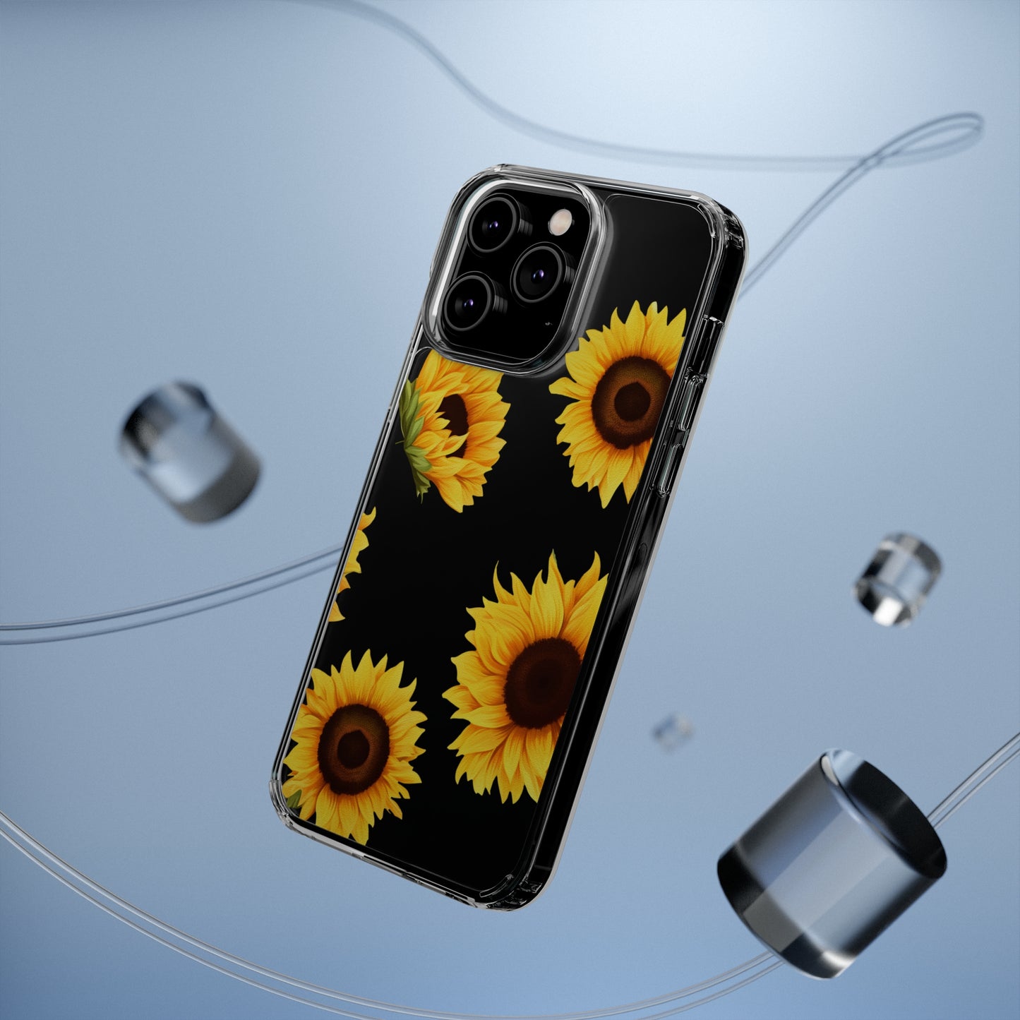 Sunflower - Clear Phone Cases