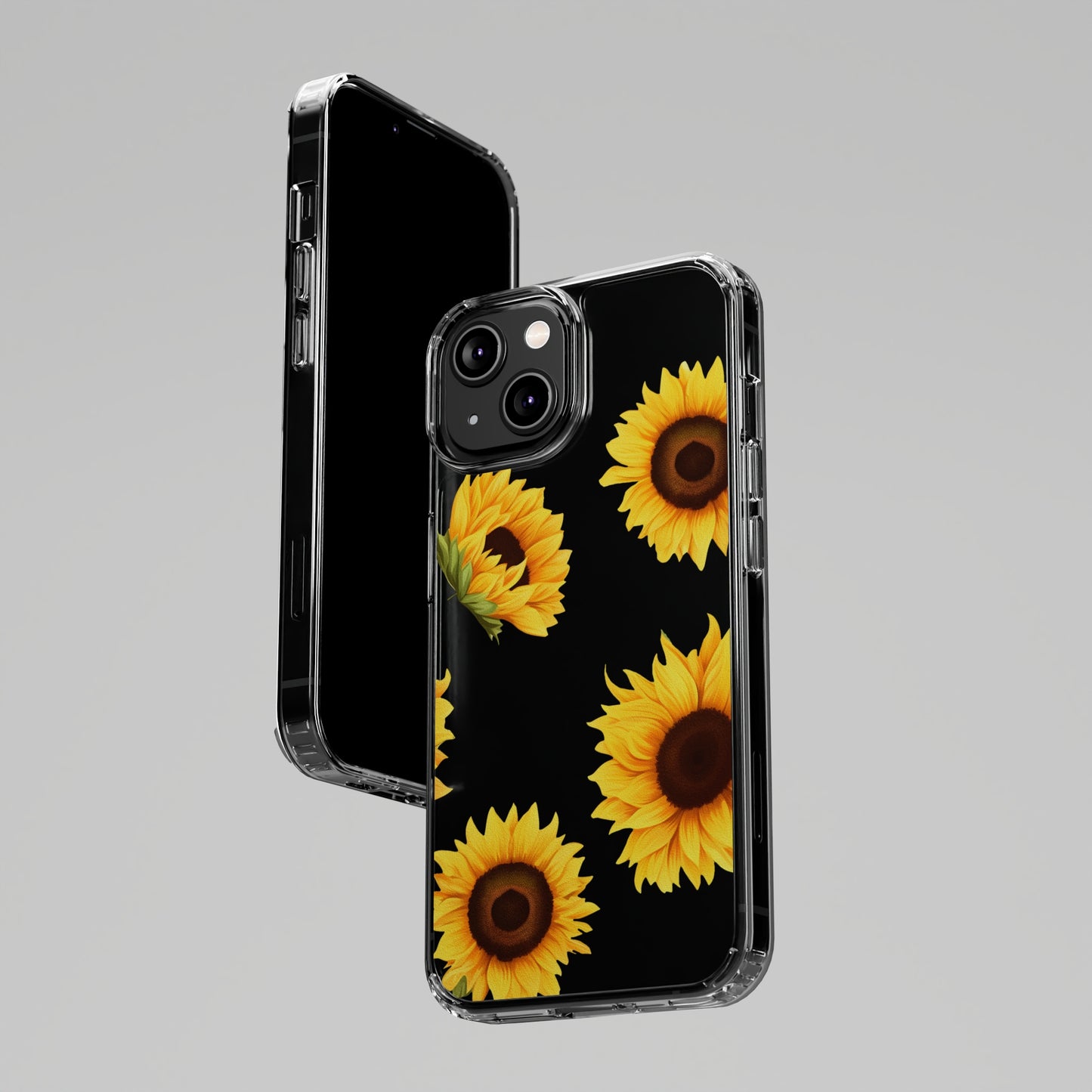 Sunflower - Clear Phone Cases - Tegusuk Store