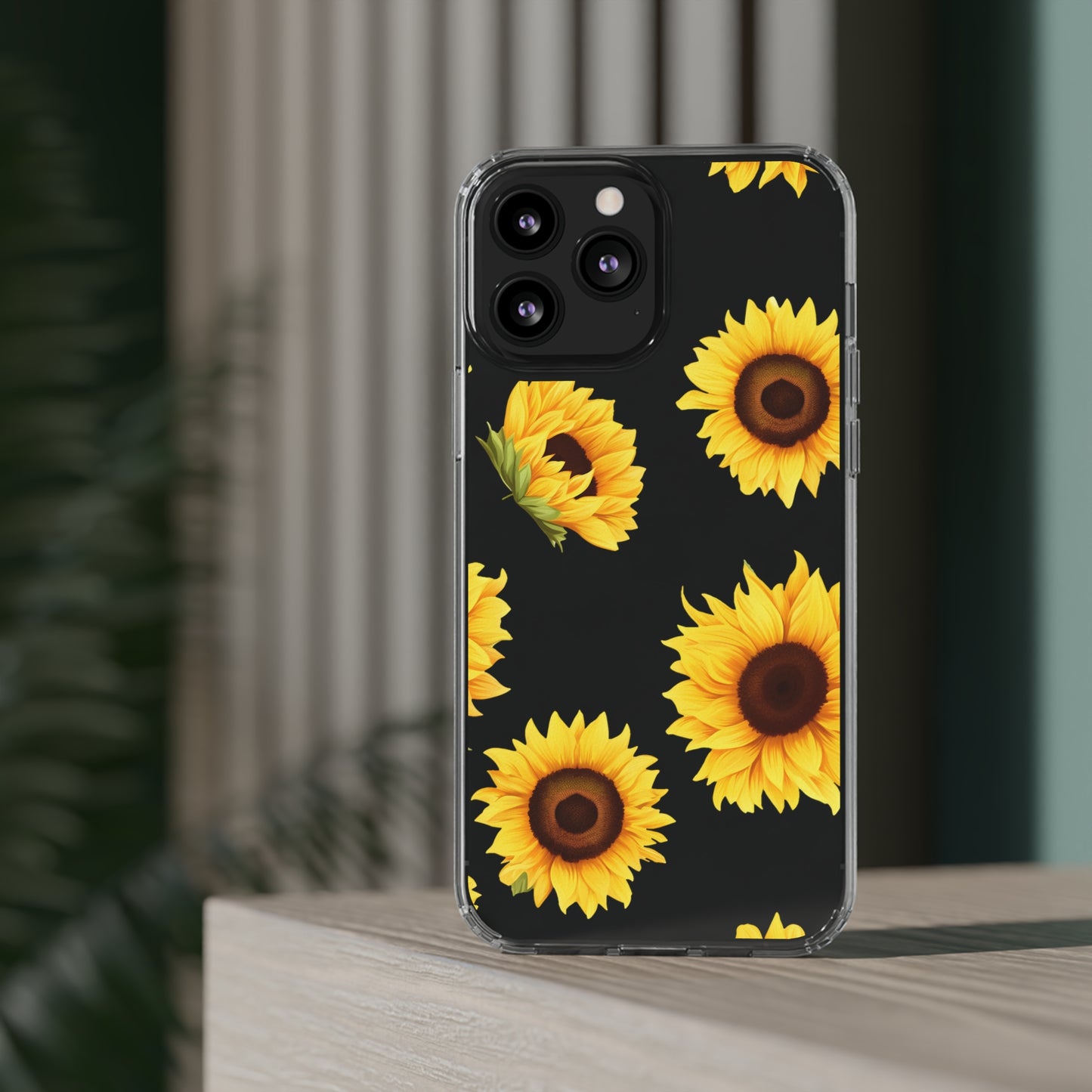 Sunflower - Clear Phone Cases