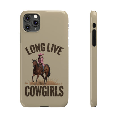 Western Cowgirl - Slim iPhone Case