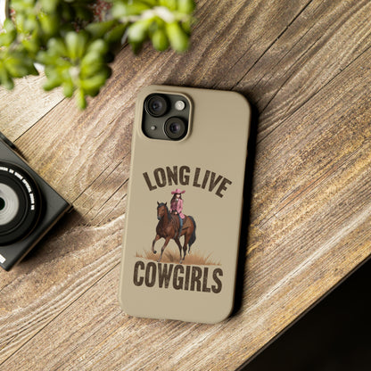 Western Cowgirl - Slim iPhone Case