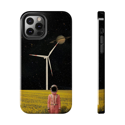 Tough iPhone Cases - Astronaut in Space Farm - By Tegusuk