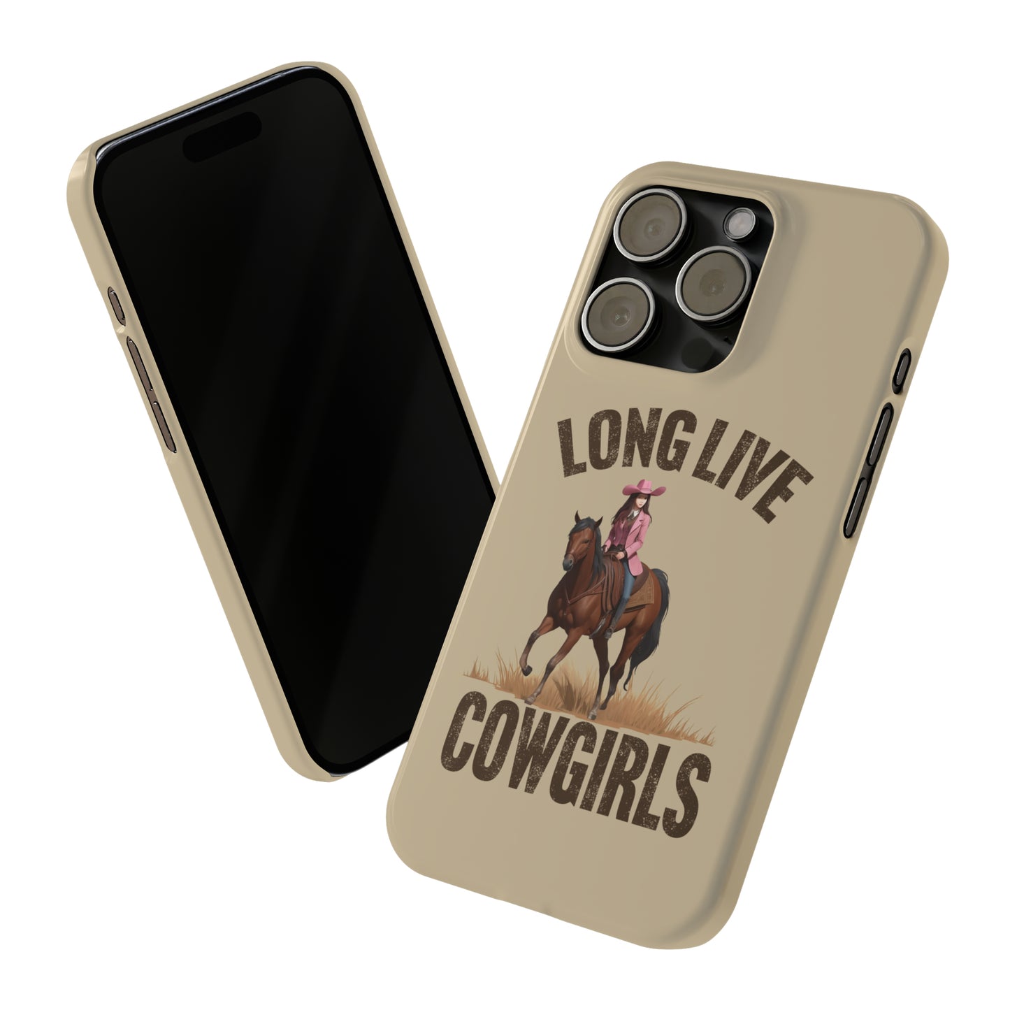 Western Cowgirl - Slim iPhone Case