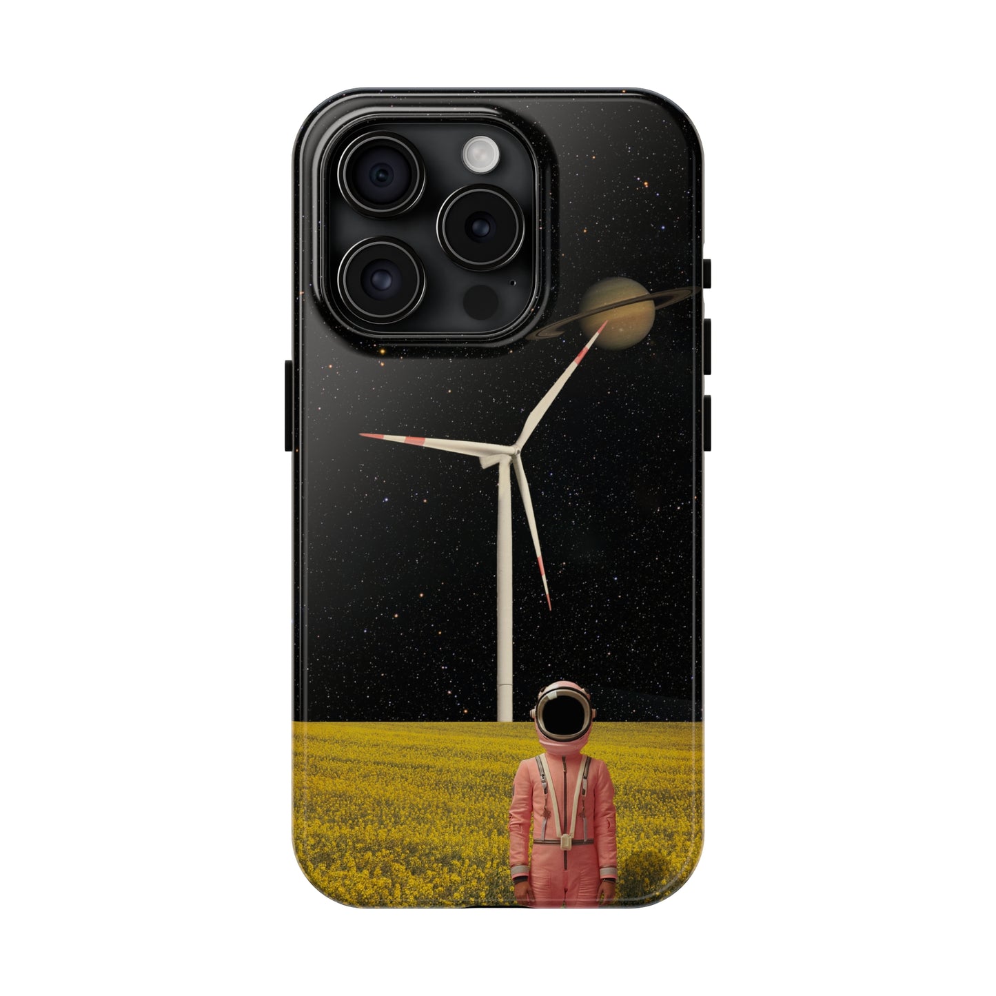 Tough iPhone Cases - Astronaut in Space Farm - By Tegusuk