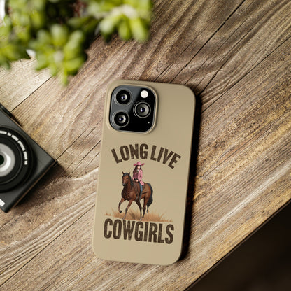 Western Cowgirl - Slim iPhone Case