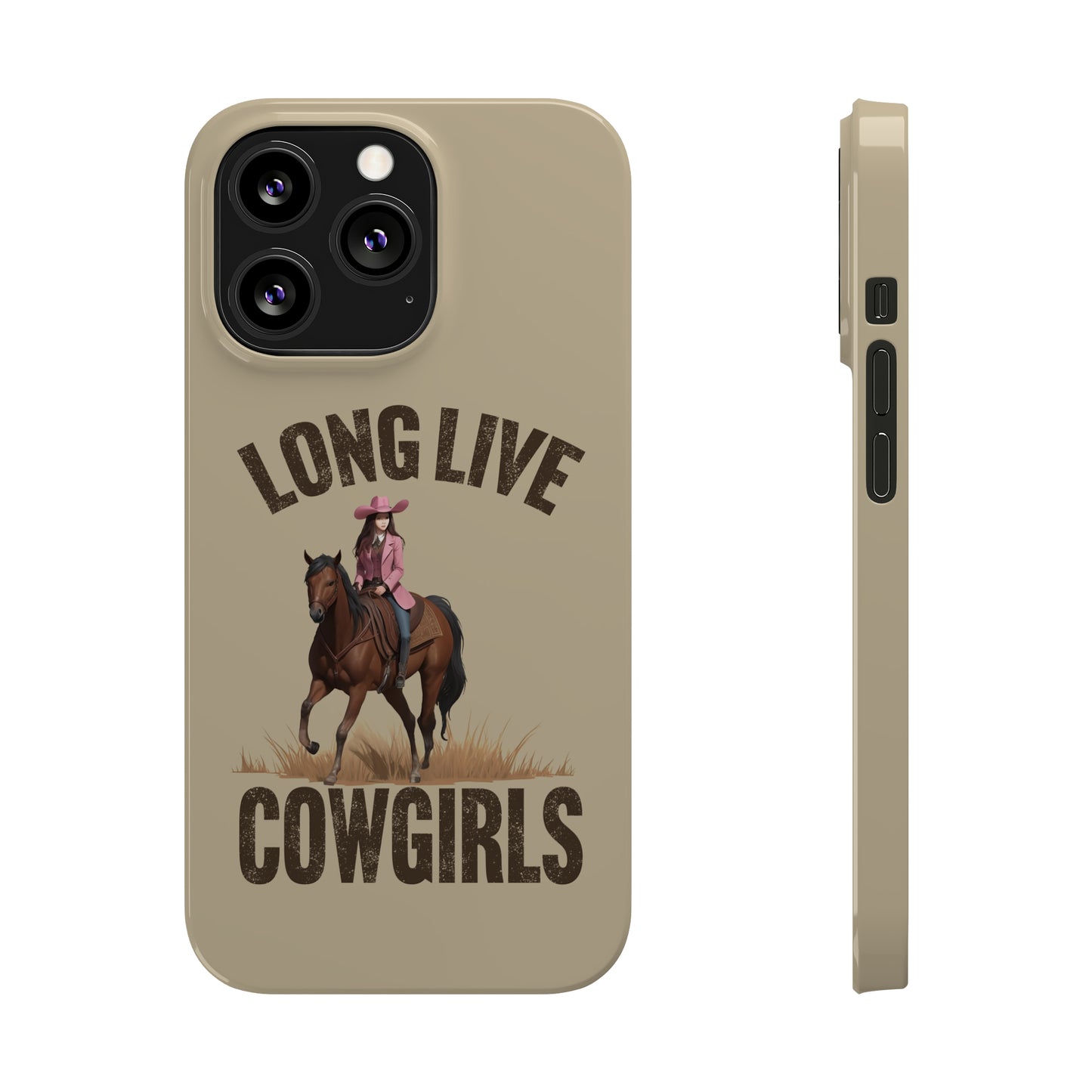 Western Cowgirl - Slim iPhone Case