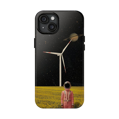 Tough iPhone Cases - Astronaut in Space Farm - By Tegusuk