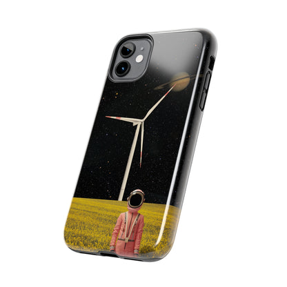 Tough iPhone Cases - Astronaut in Space Farm - By Tegusuk