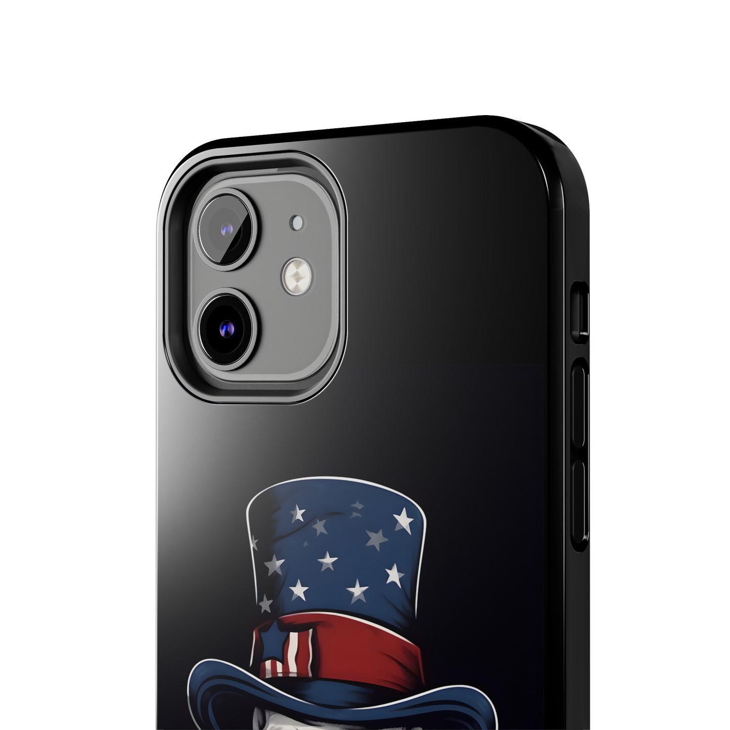 Skull - 4th of July - Protective iPhone Cases