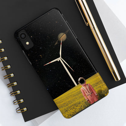 Tough iPhone Cases - Astronaut in Space Farm - By Tegusuk