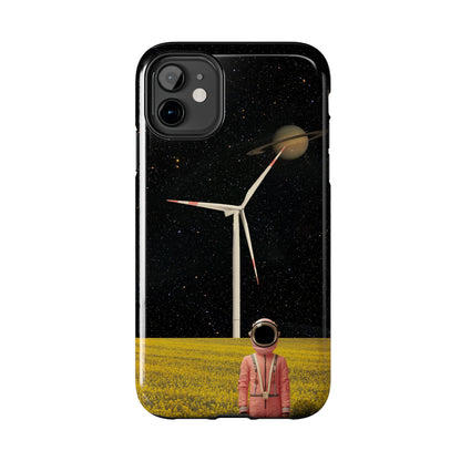 Tough iPhone Cases - Astronaut in Space Farm - By Tegusuk