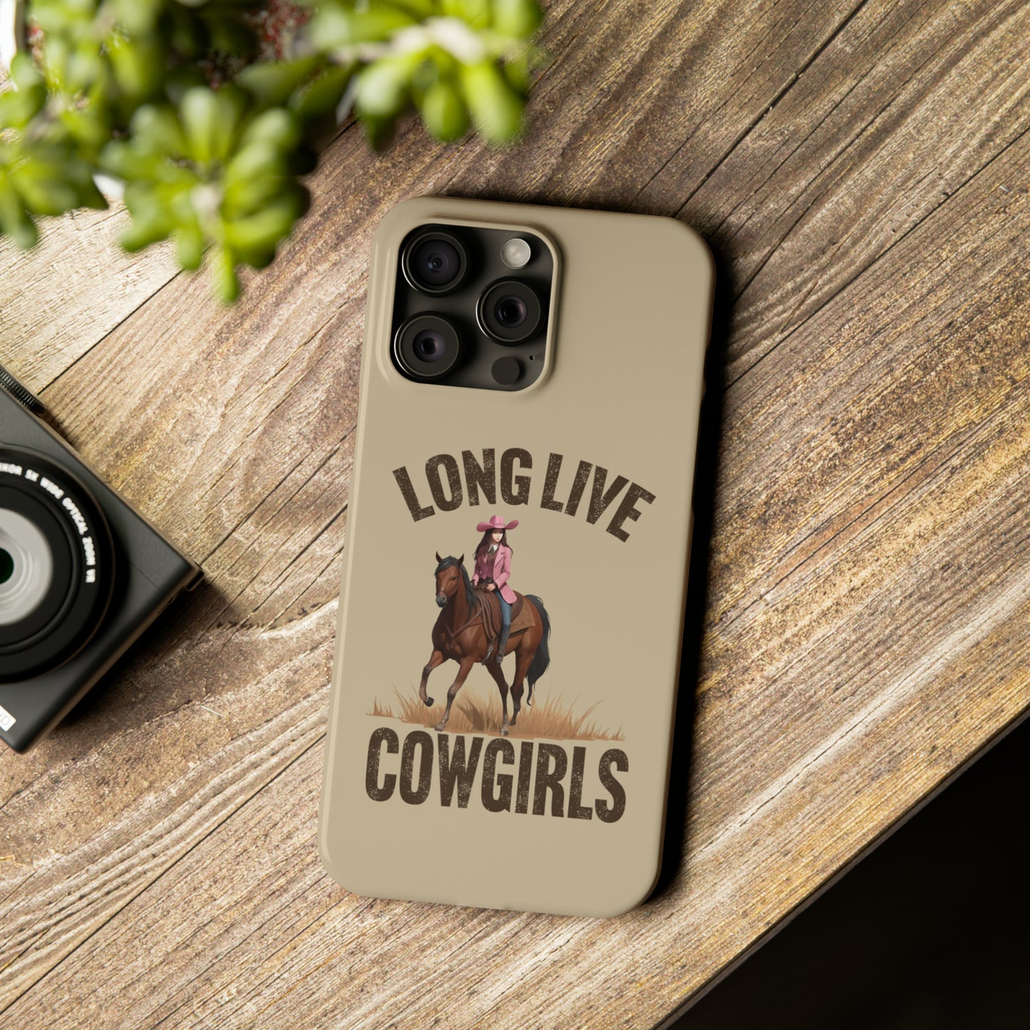 Western Cowgirl - Slim iPhone Case