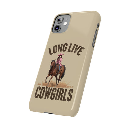 Western Cowgirl - Slim iPhone Case