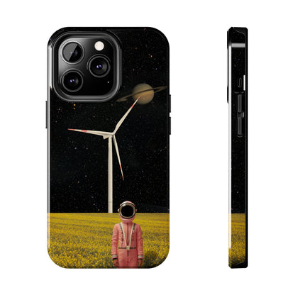 Tough iPhone Cases - Astronaut in Space Farm - By Tegusuk