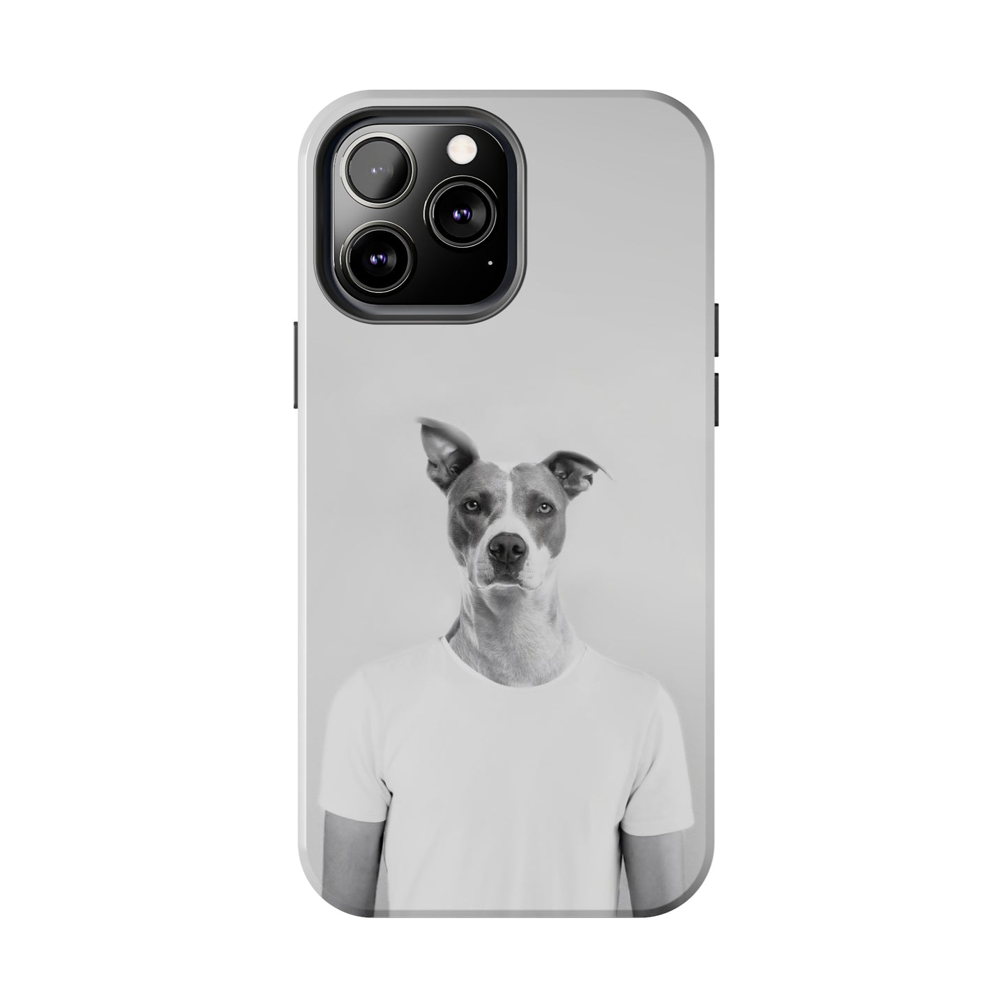 Protective iPhone Cases - Dog Man by Tegusuk