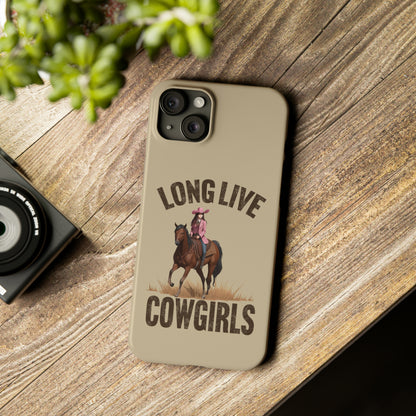 Western Cowgirl - Slim iPhone Case