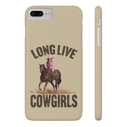 Western Cowgirl - Slim iPhone Case