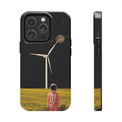 Tough iPhone Cases - Astronaut in Space Farm - By Tegusuk