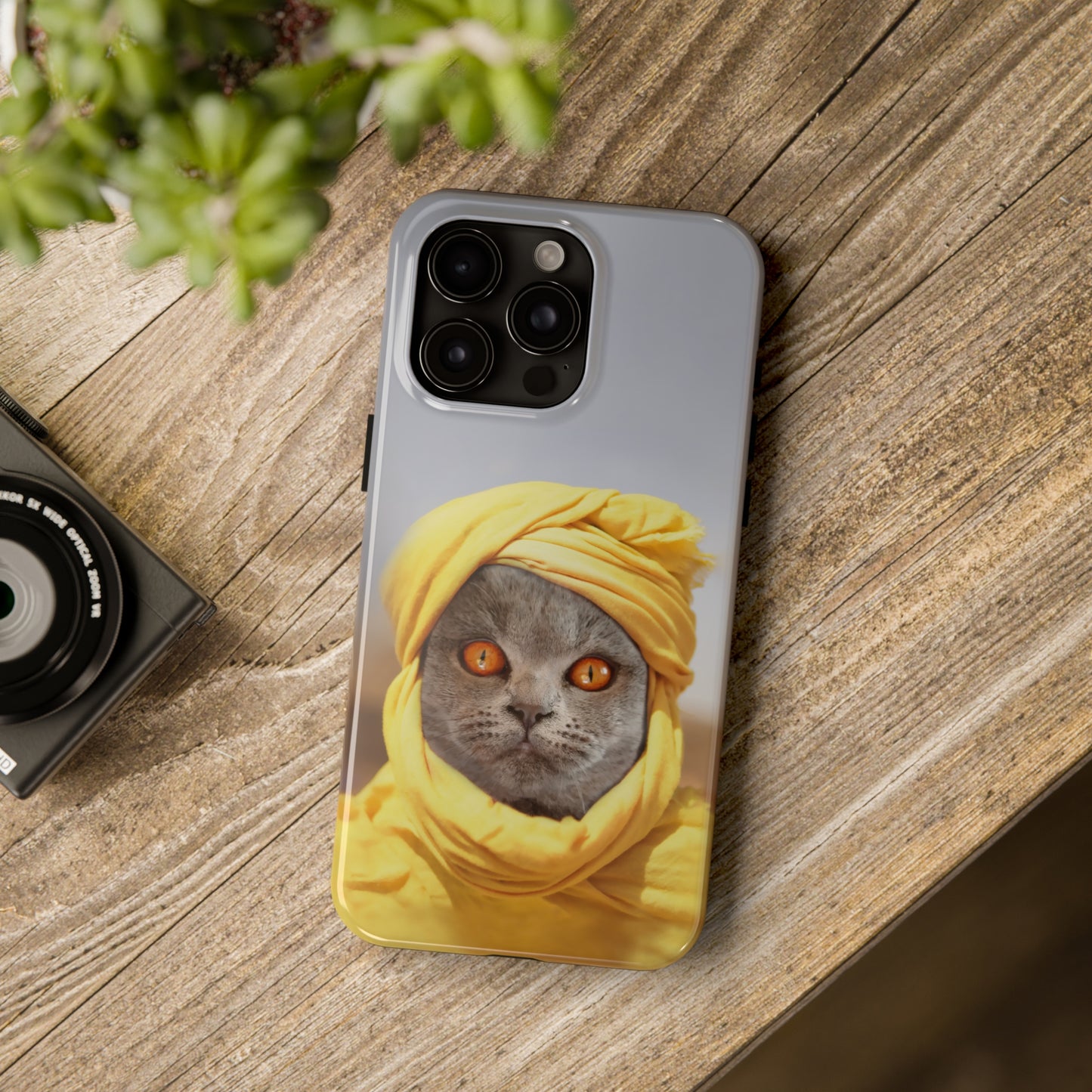 Protective iPhone Cases - Cat Man by Tegusuk