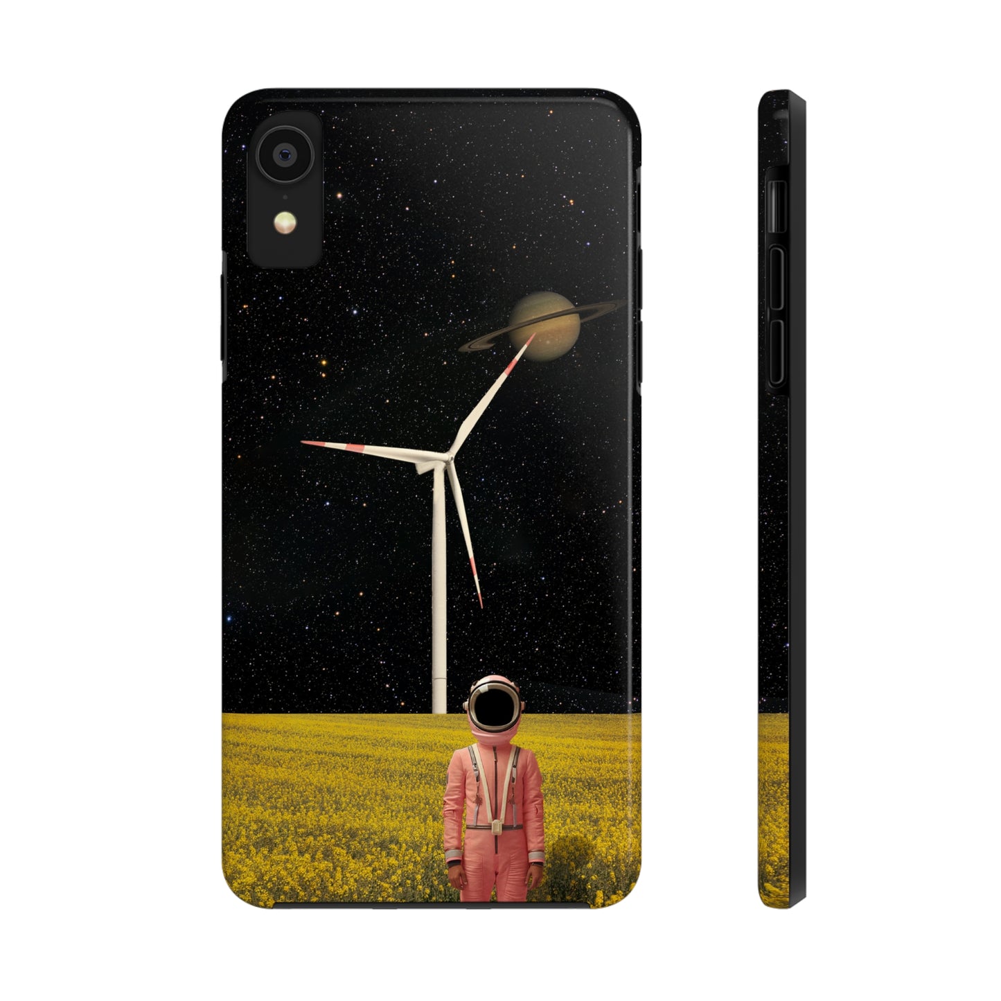 Tough iPhone Cases - Astronaut in Space Farm - By Tegusuk