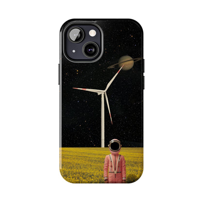 Tough iPhone Cases - Astronaut in Space Farm - By Tegusuk