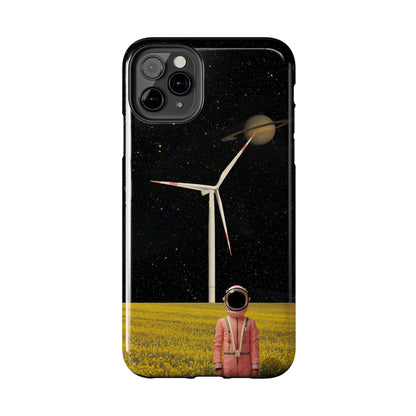 Tough iPhone Cases - Astronaut in Space Farm - By Tegusuk