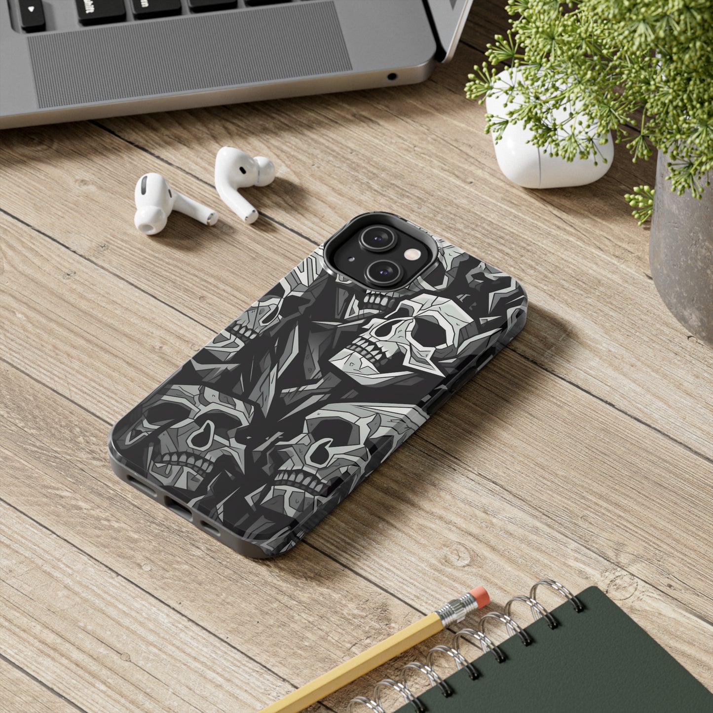 Skull Rocks - Tough iPhone Cases