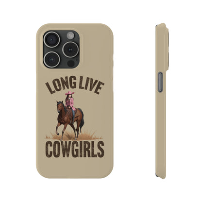 Western Cowgirl - Slim iPhone Case