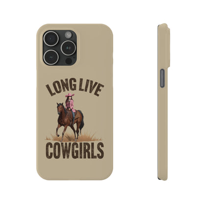 Western Cowgirl - Slim iPhone Case