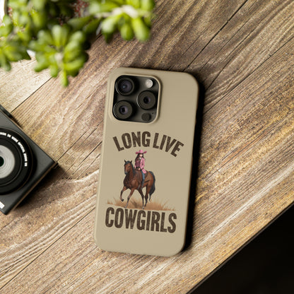 Western Cowgirl - Slim iPhone Case